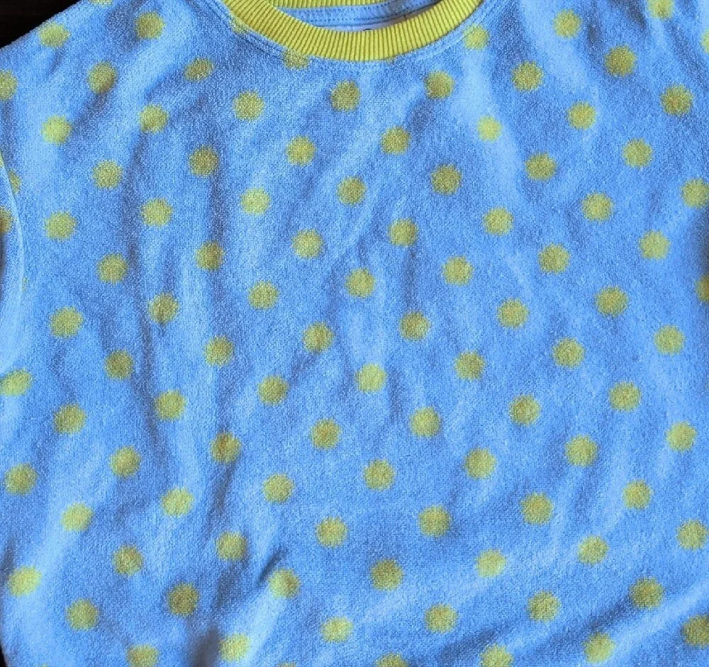 Kids Light Blue and Yellow  Pajama Set